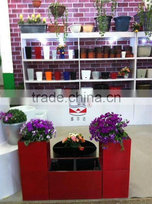 stackable plastic pot,fashionable plastic pots