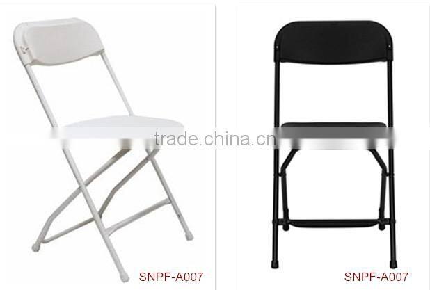 Big sale white plastic event outdoor foldable chair