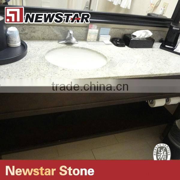 Newtar custom prefab granite bathroom countertop