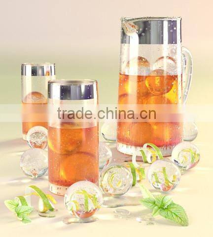 silicone sphere ice mold tray &Sphere Ice Cube Ball Mould Maker Bar Drink