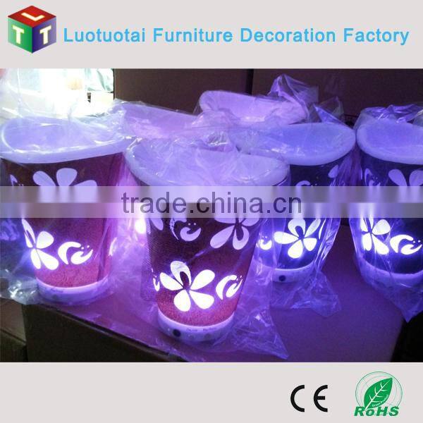 remote control batteryoperated multicolor change Led ice bucket