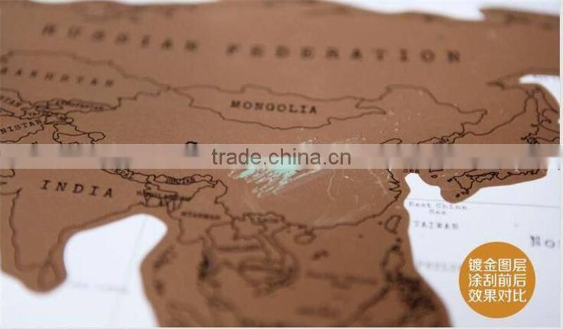 CT-483 Travel essential Explore Map world map Creative Stickers