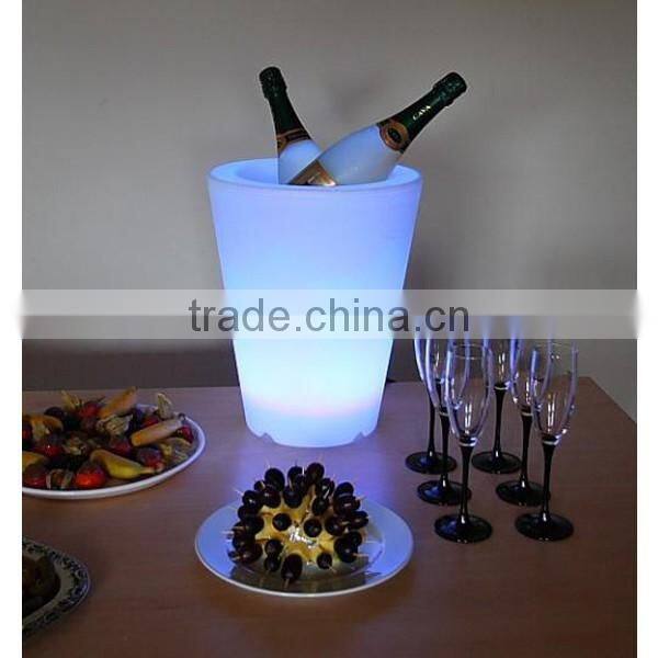 FO-9523 Led Light Flower Pot, Lighted Outdoor Flower Pots, Bulk Flower Pots