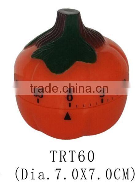 Plastic Pumpkin Shape Mechanical Countdown kitchen timer