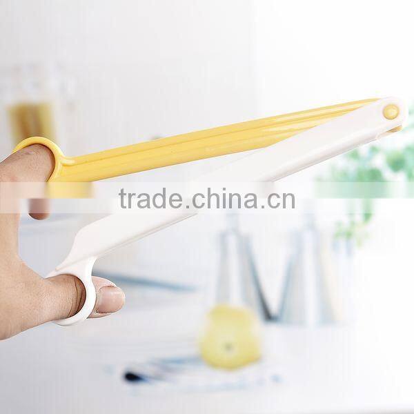 Plastic bag clips with scissors shape, plastic long bag clips