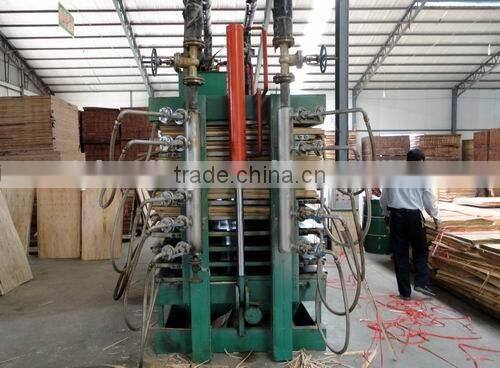 4*8ft plywood veneer hot press drying machine / woodworking machinery in Linyi