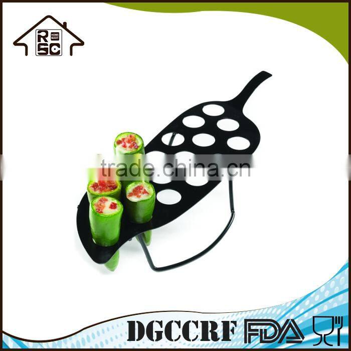 Stainless Steel Chili Rack,Non-stick Chili Pepper Grill Rack,18 Holes Chili Pepper Roasting Rack