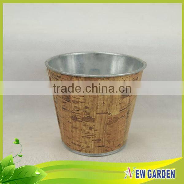 Classical elegant indoor metal herb garden planter pots