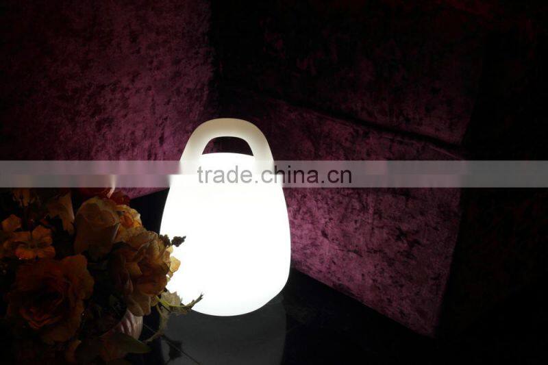 Remote control night light rechargeable battery led table lamp