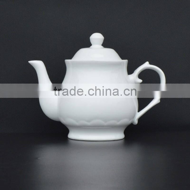 good price heat sensitive Color Changing white ceramic Teapot