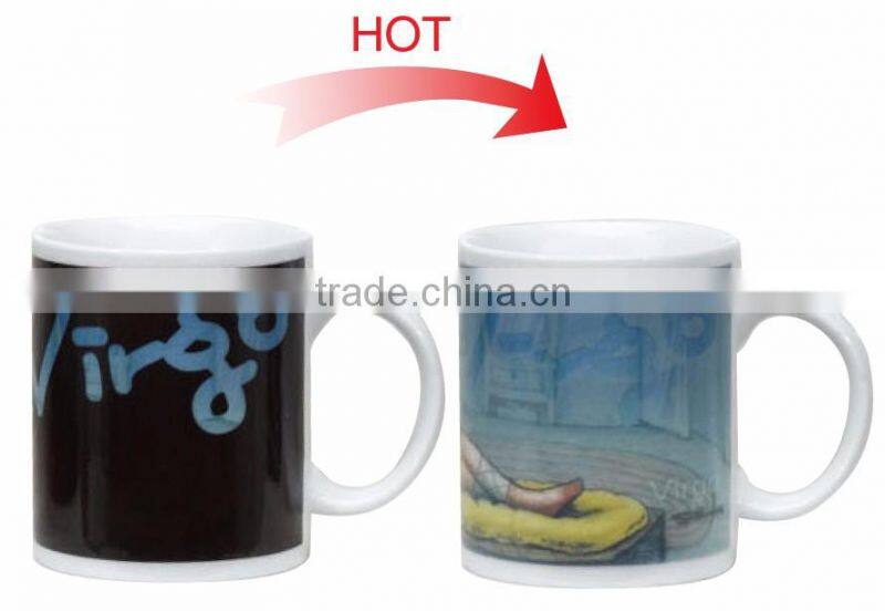2017 hot new Porcelain Change Mug 12 constellations
