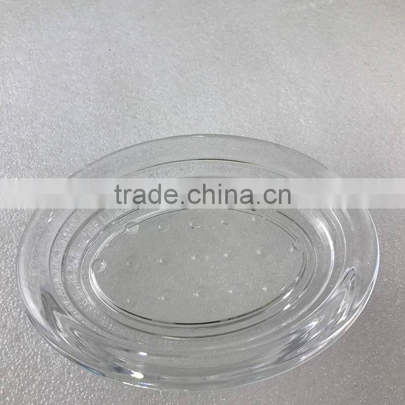 High transparent oval acrylic soap dispenser box