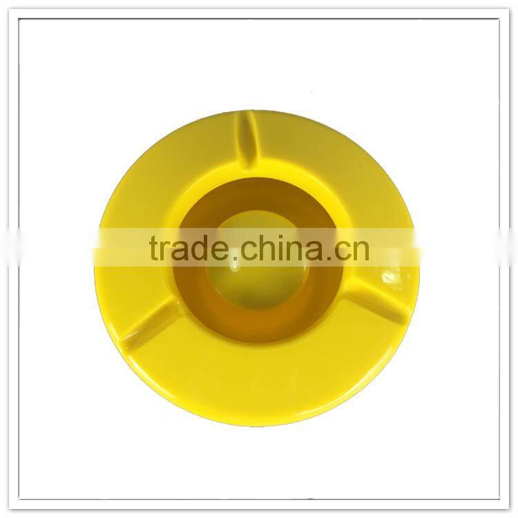 A5 portable hot sell unique logo-customizable round melamine beach ashtray