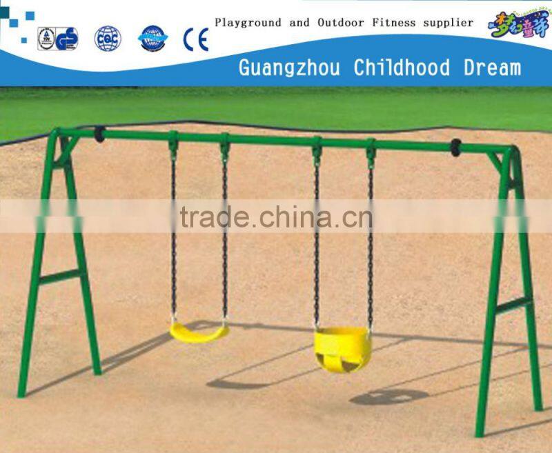 (CHD-906) Safety outdoor baby double swing for kids