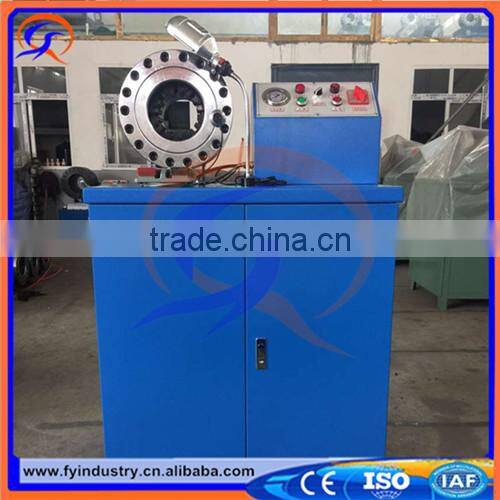 FY91A 1/4" to 2" Hydraulic Metal Hole Punch Machine Tools Hydraulic Hose Crimping Machine hose crimper
