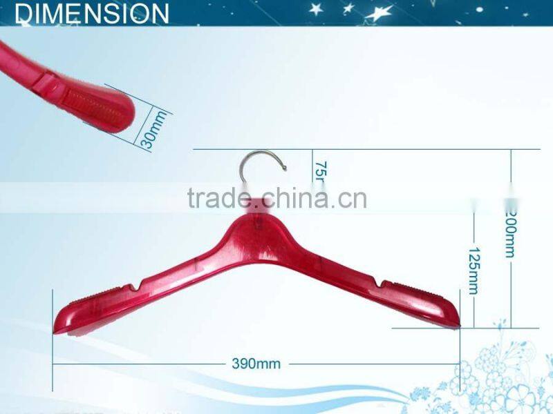 european style recycle plastic hanger WS-0201