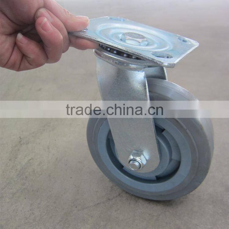 TC900 TPR caster 800kg load capacity carpet moving tool cart