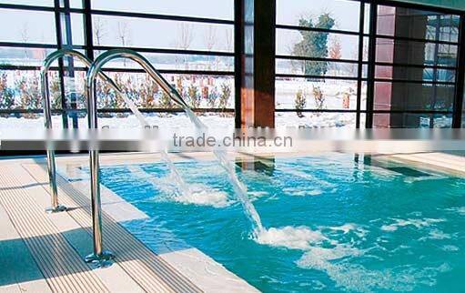 pool spa stainless steel polished pool showerhead