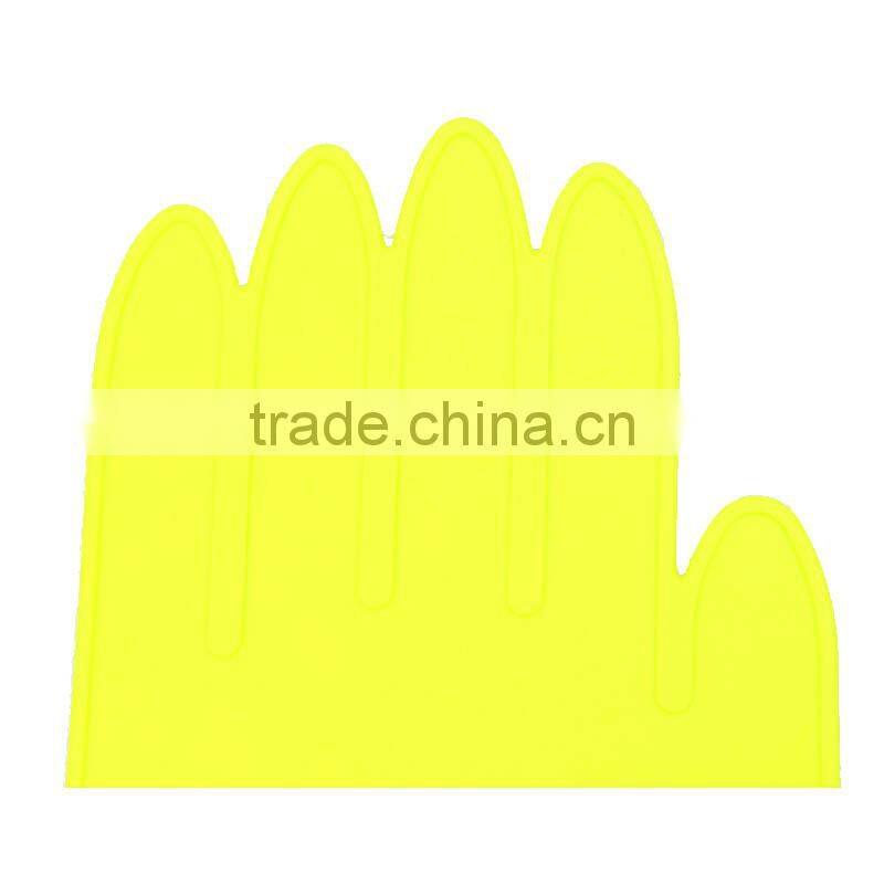 Cute pot holder heat-resistant silicone made pot holder silicone rubber coasters