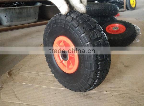 4.10/3.50-4 heavy duty agriculture pu foam rubber wheels