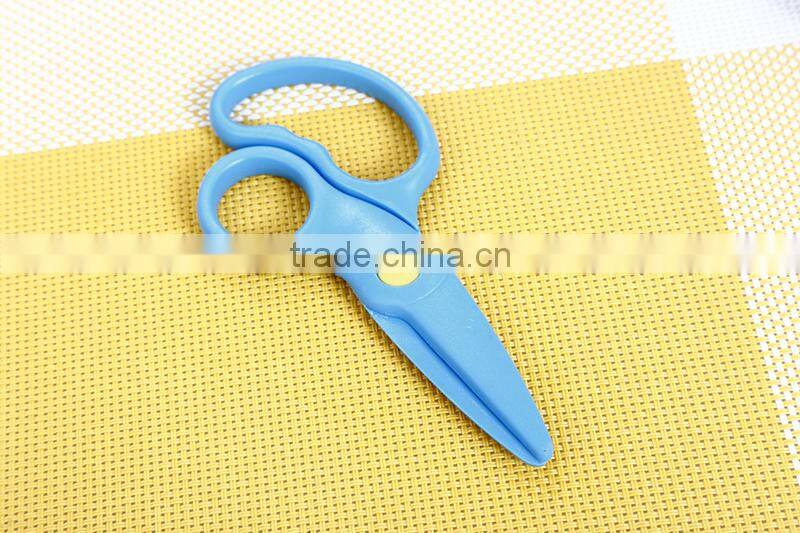 AKN01 Best Selling Products Safety Plastic Scissors for Cutting Papers