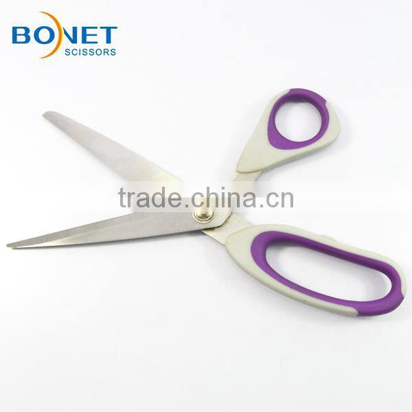 SHO0022P CE Certificated 9'' plastic household hot scissors