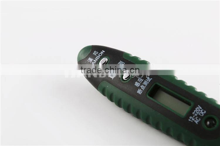 High qulity electrical test pen display digital with light, Digital Test Pencil