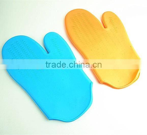 10136 Silicone Heat Resistant Grilling BBQ Gloves for Cooking, Baking