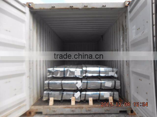 Galvanized steel roof tiles