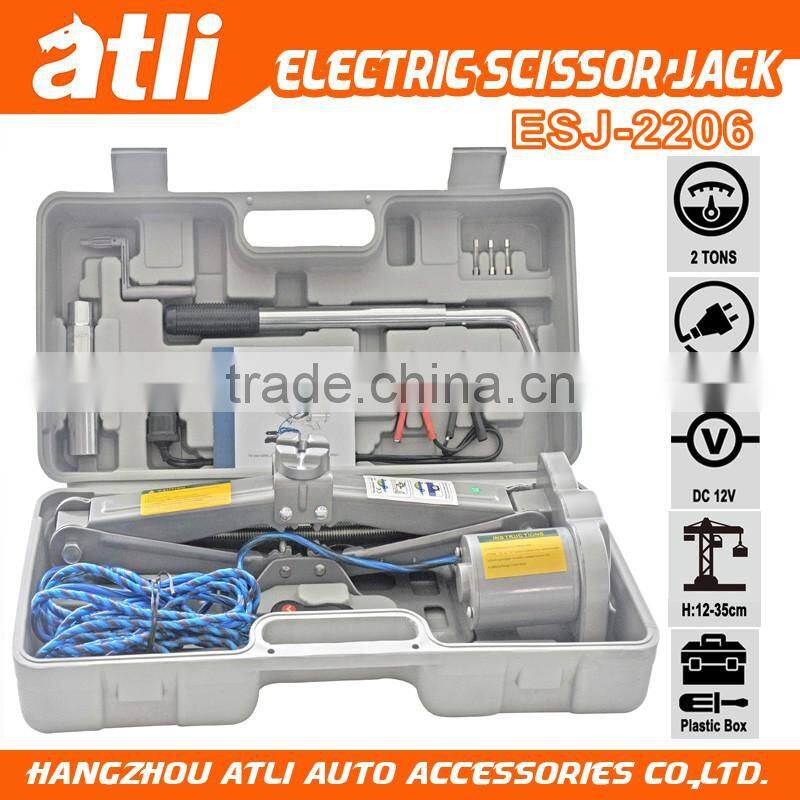 12 volt electric car jack 2 ton hydraulic jack