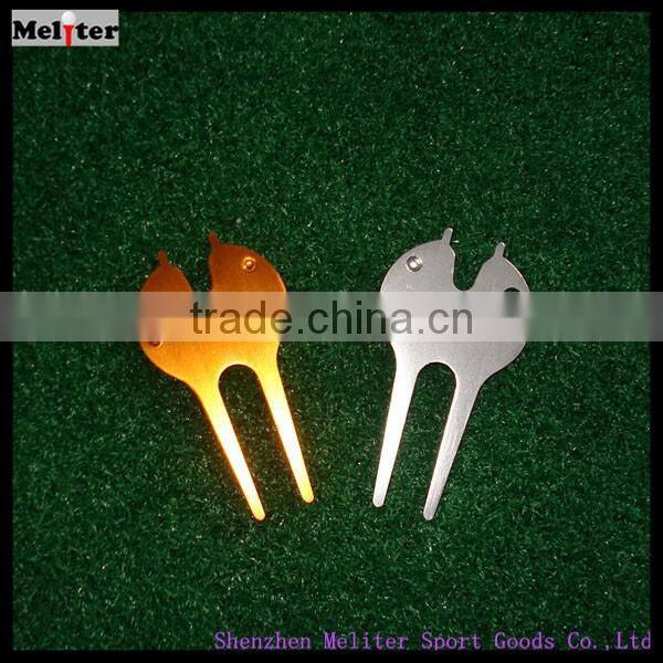 Manufacture bulk Golf Divot Tool with own logo and ball mark