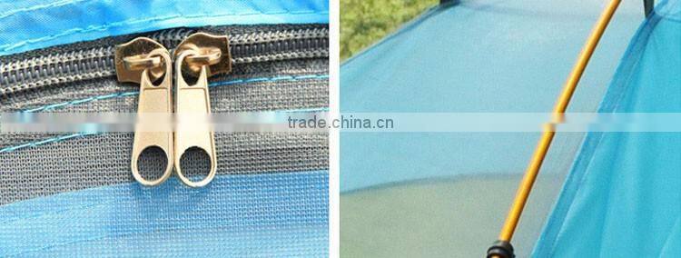 outdoor camping double layer 3-4 person family water proof tent