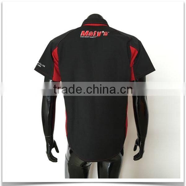 ZX OEM ODM mechanic work shirtstwo pocket work shirtsNew model casual shirt for men
