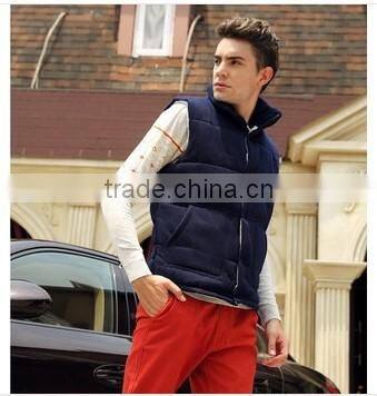 Men 2017 down jacket colete masculino waistcoat military veste homme winter fishing vest male sleeveless jacket clothing