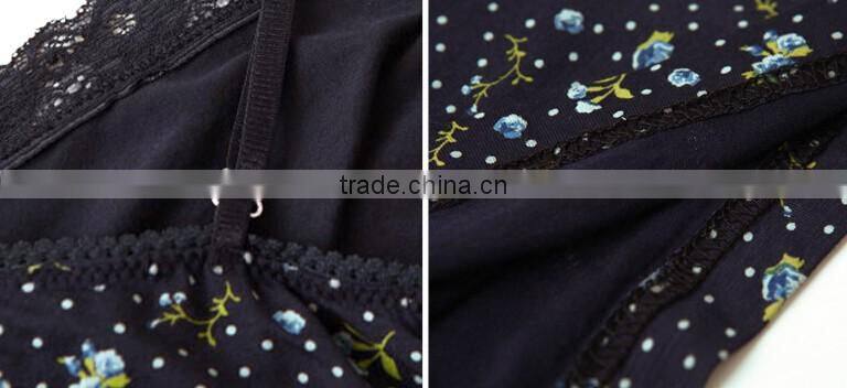 Cotton/Silk ladies sexy sleepwear summer pajamas sleeping skirts