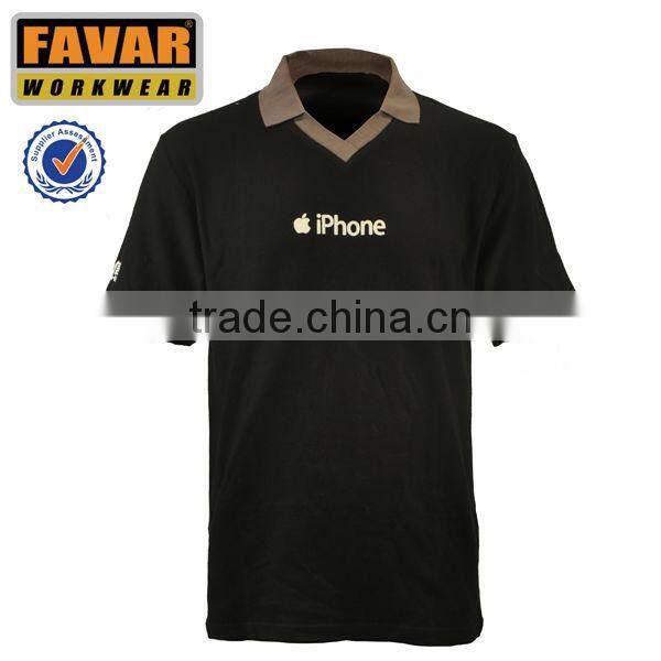 100cotton pique polo short sleeve t-shirt