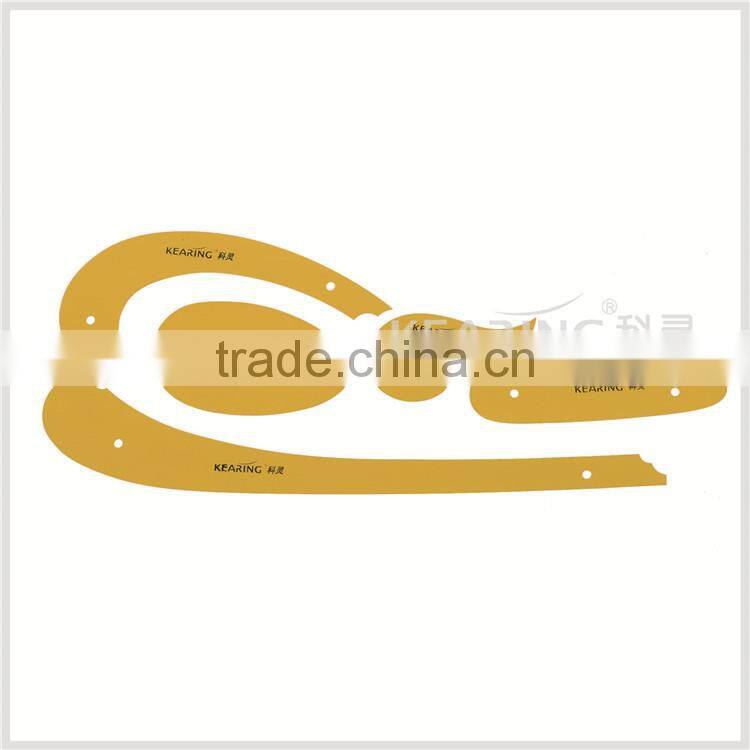 Kearing High Quality French Curves Set of 5 for Fashion Design Drawing Mold Cloud Rulers #1305S