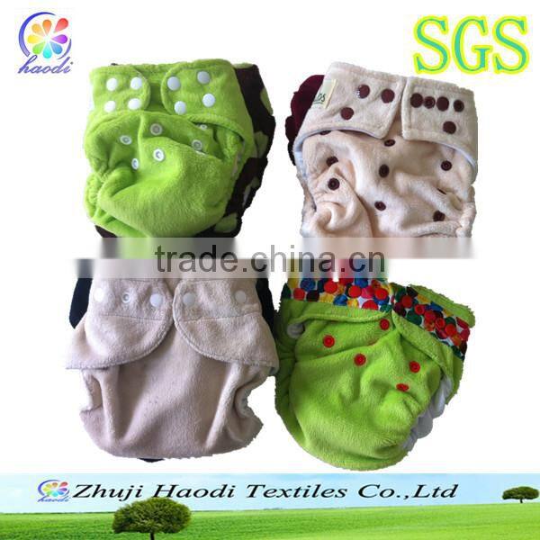 Hot Wholesale Polyester Reusable baby reusable nappies