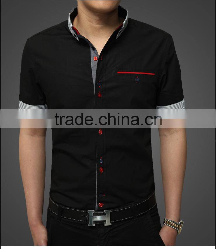 Men's 100% cotton shirt supplier factory