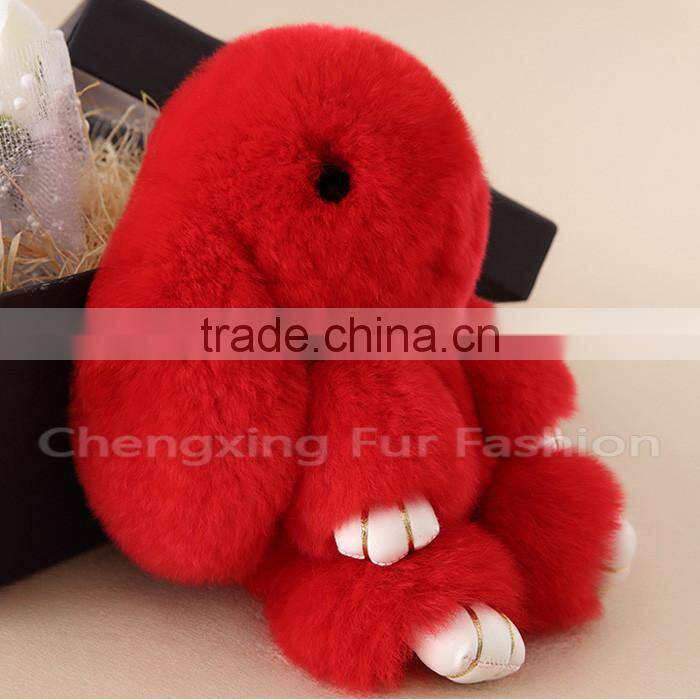 CX-R-10 High Quality Cute Rex Rabbit Fur Rabbit Soft Cartoon Toy Doll