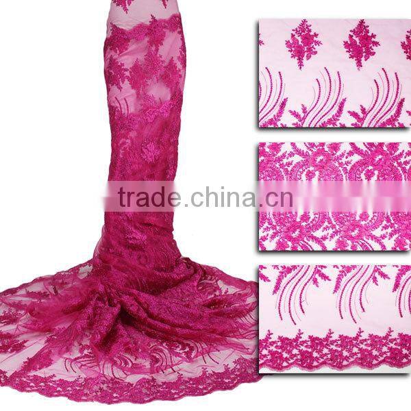 Bestwaytex Cheap Elegant Nigeria Party French Lace Fabrics Net Lace Wholesale FL0028