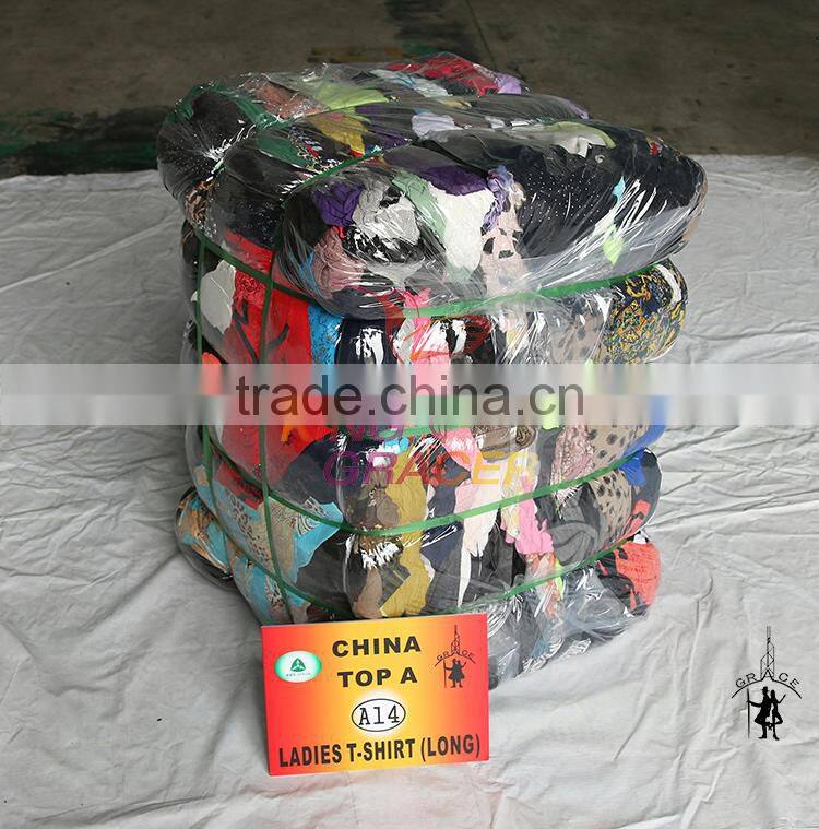 for africa style wholesale clean recycling 100kg used clothing from china