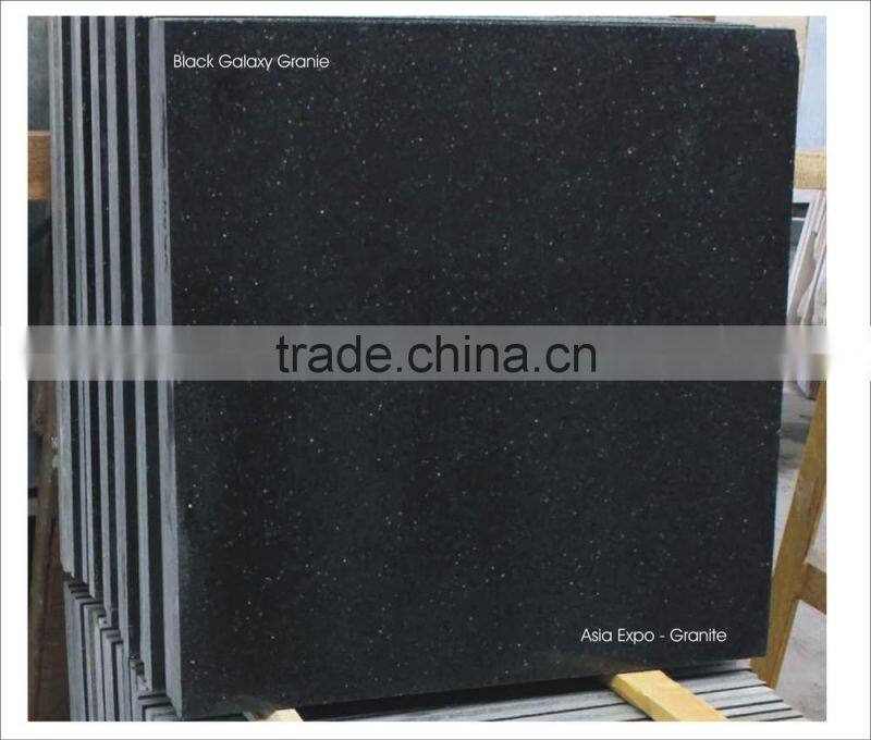 Best Quality Black Galaxy Granite from India