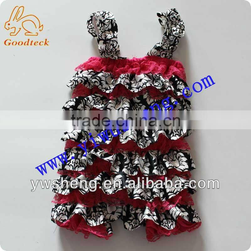 Fashion damask children clothes