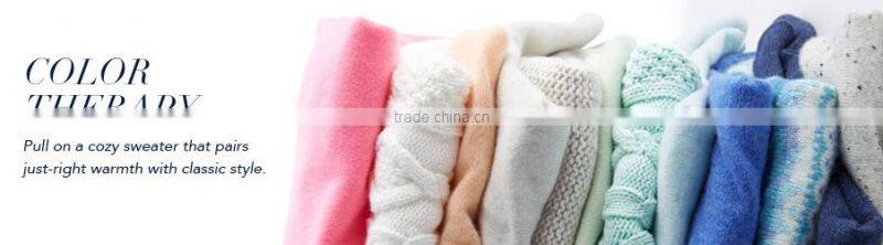 2016 new design girl sweater for kids hand knitted