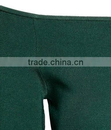 Ladies' Slim Fit Off the Shoulder Long Sleeves Tube Top Lady Blouse & Top