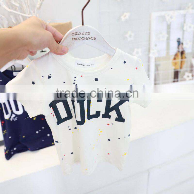 fashion nova clothing kids cartoon printing shirt children t shirt