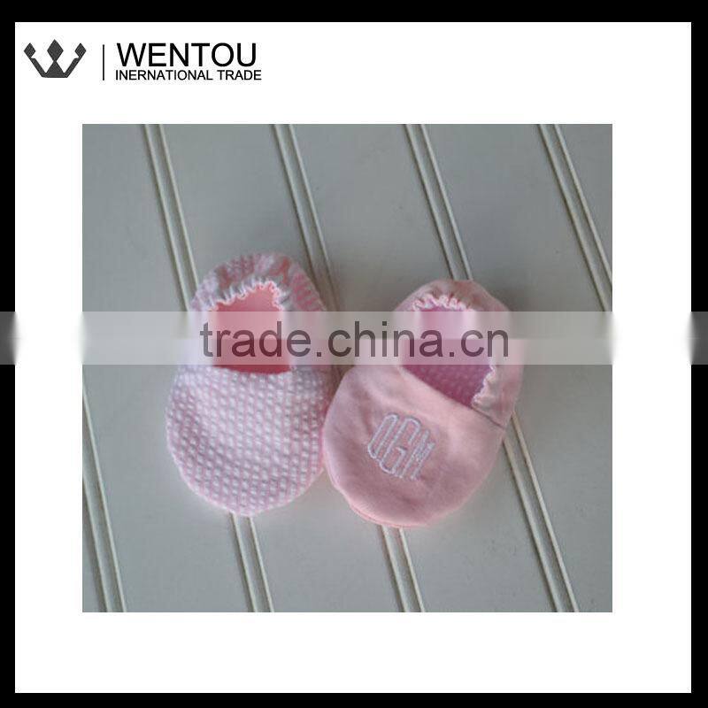 New Arrival Monogrammed Reversible Infant Shoes