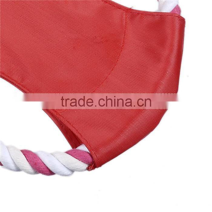 Cotton Pet Products Chew Molar Toy Durable Round Fuchsia