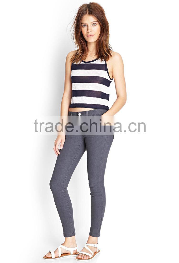 hot selling custom woman denim jeans made in china classic wash skinny denim jeans wholesale ladies jeans top design